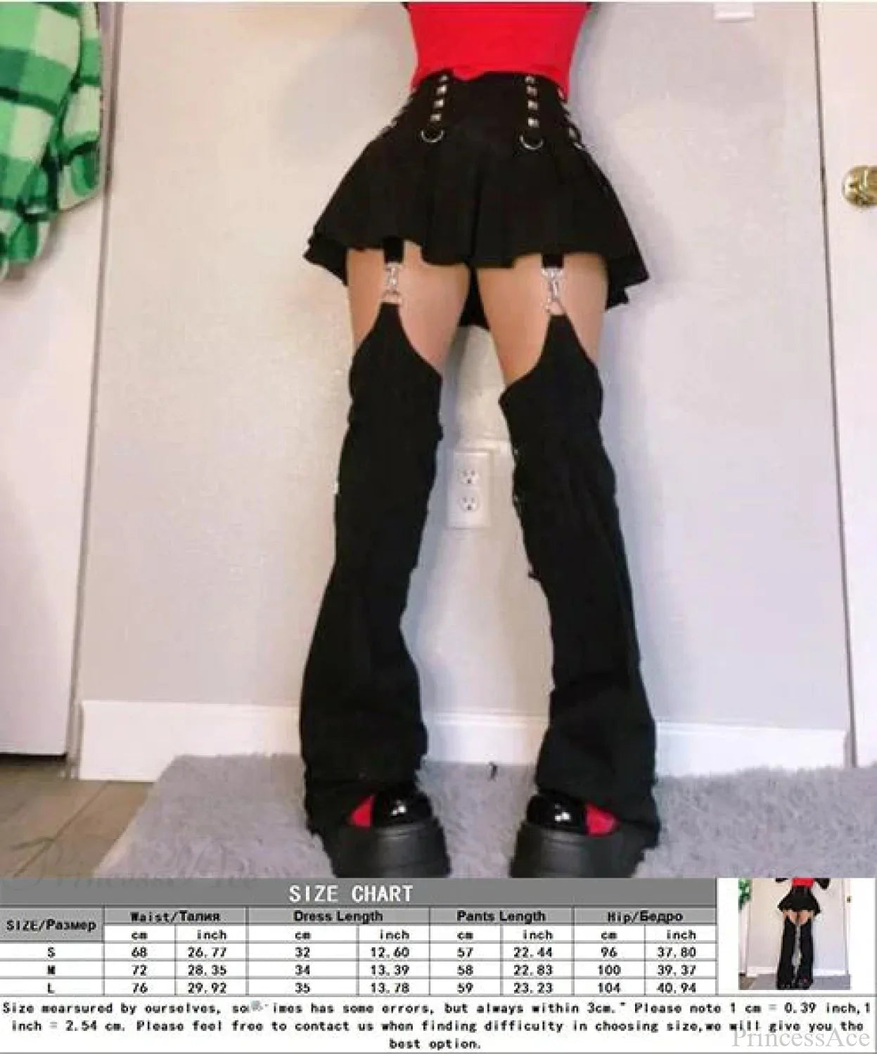 Dress Gothic Denim Rebel Pant