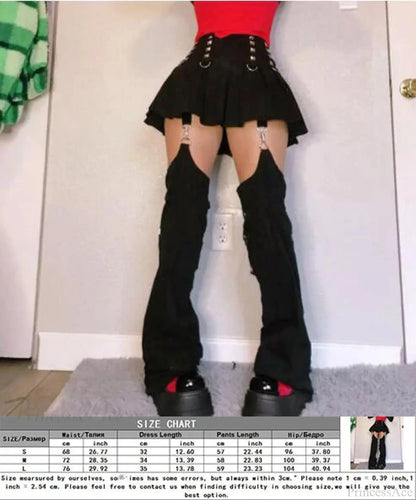 Dress Gothic Denim Rebel Pant