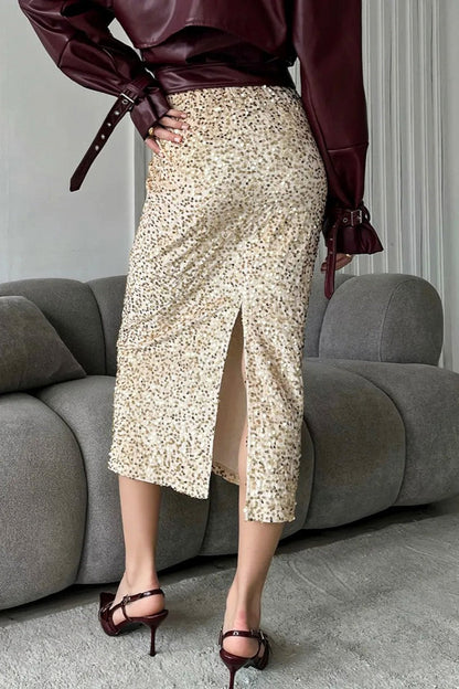Sequin Elegant Unique Skirt