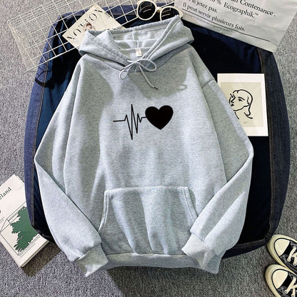 Pulse Love - Graphic Heart Hoodie