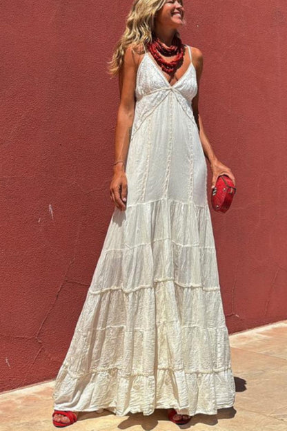 Sicily White Resort Dress