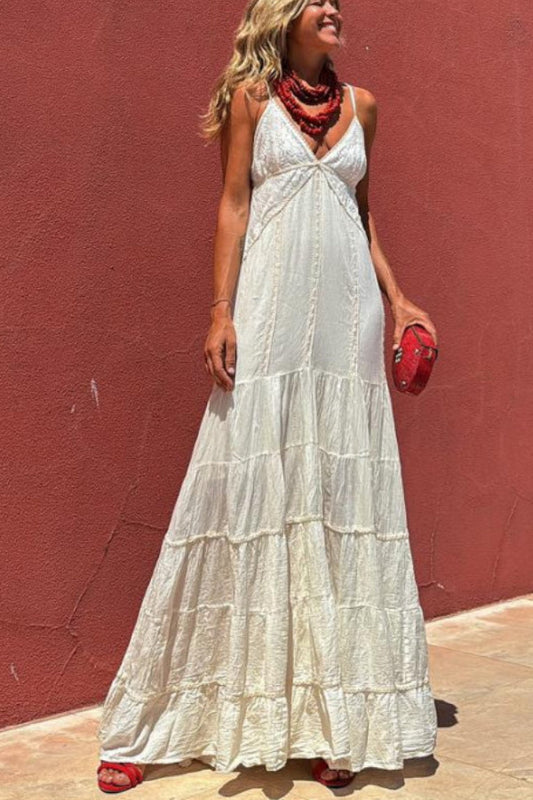 Sicily White Resort Dress