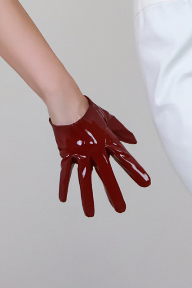 Alison PU Leather Gloves