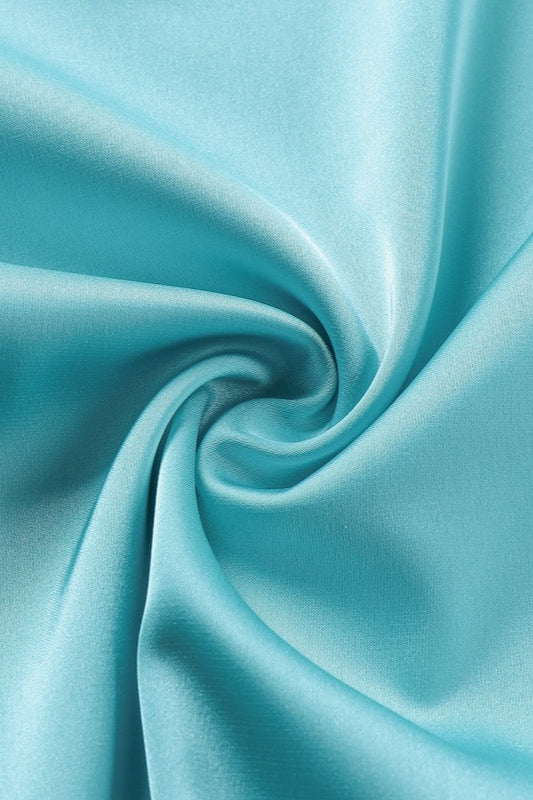 Spaghetti Strap Backless Fitted High-Waisted Maxi Dress