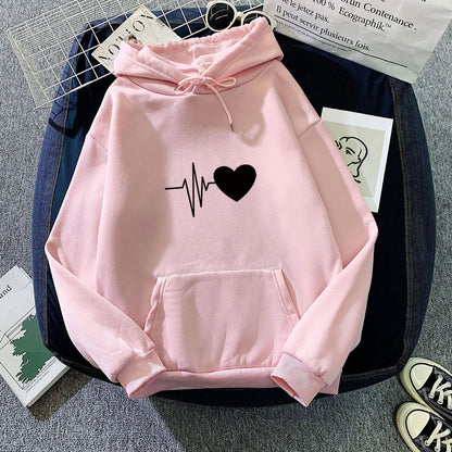 Pulse Love - Graphic Heart Hoodie