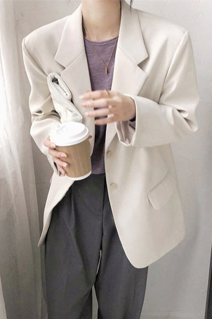 Tailored Relaxed Fit Blazer