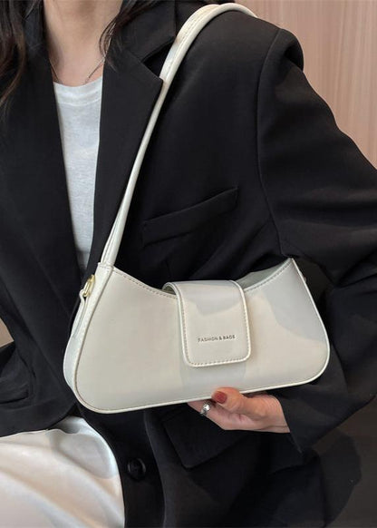 All-Match Shoulder Baguette Bag