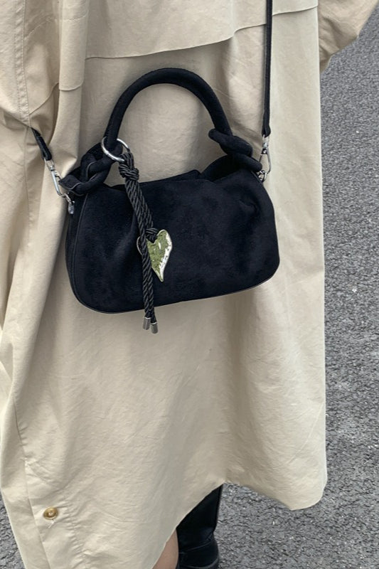 Pleated Cloud Charm Vintage Elegant Crossbody Bag