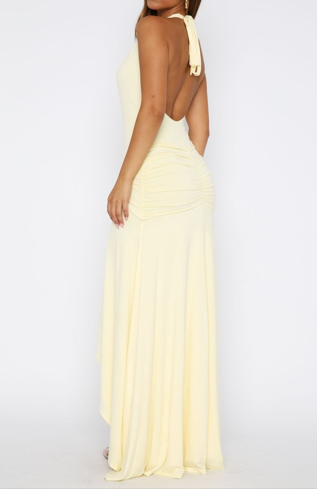 Vera Maxi Dress Lemon