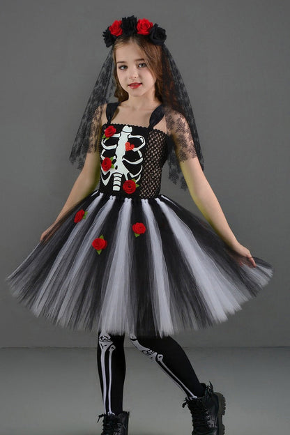 Zombie Bride Kid Halloween Costume