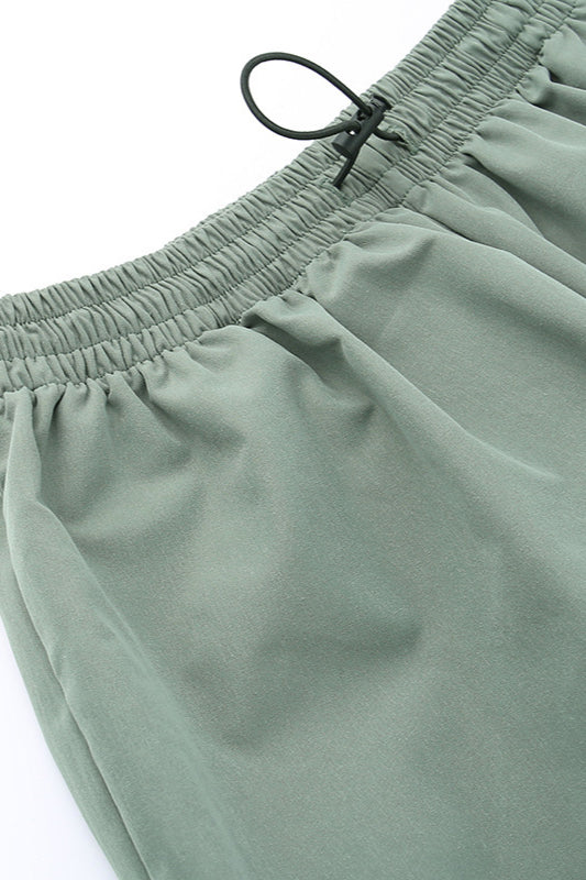 Casual Loose Drawstring Waist Cargo Pant