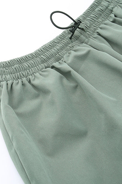 Casual Loose Drawstring Waist Cargo Pant