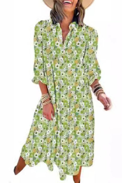 Bohemian Flowy Dress