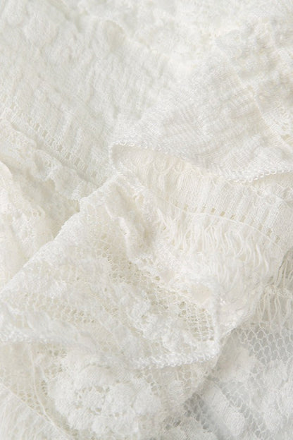 Low Waist Lace Twill Bodycon Skirt