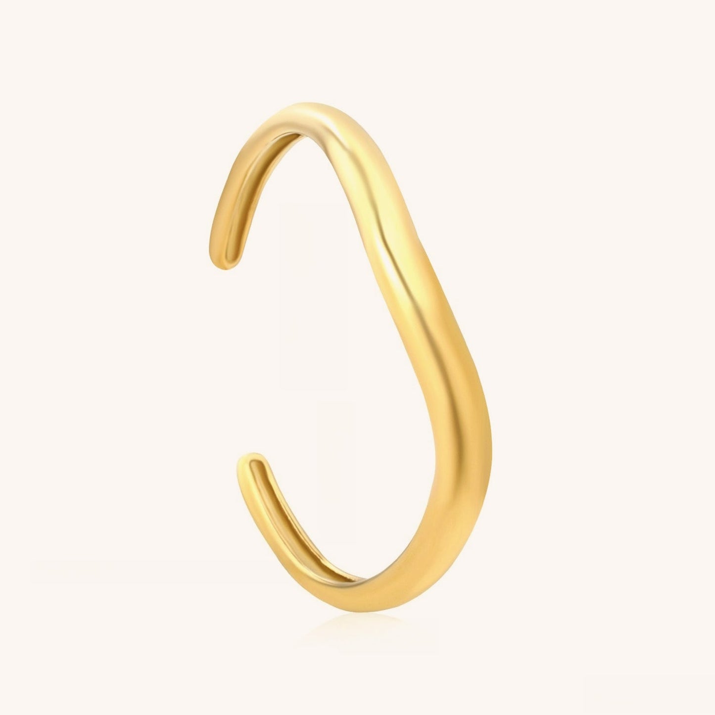 Vintage Geometric Open Bangle Bracelet