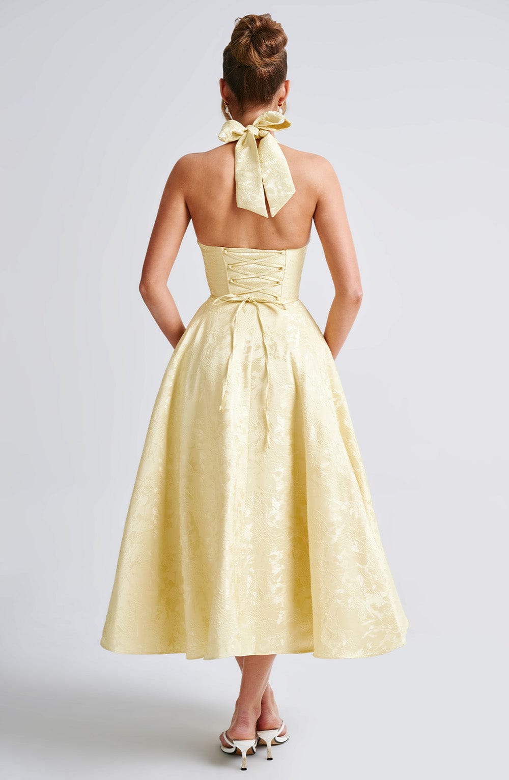 Iris | Elegant Midi Dress
