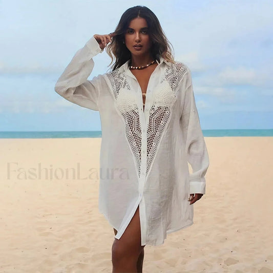 Elegant Backless Club Dress Cover Up