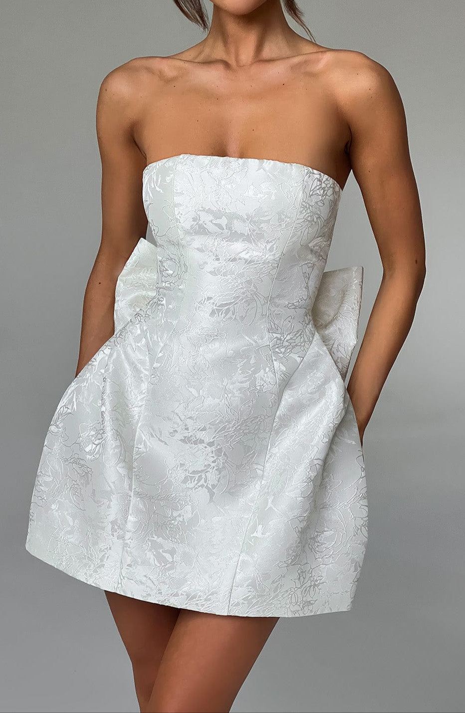 Blanca Mini Dress - Ivory