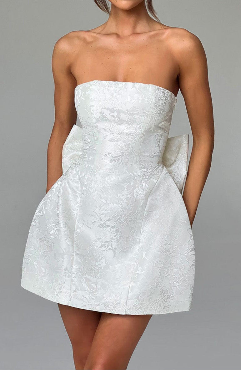 Blanca Mini Dress - Ivory