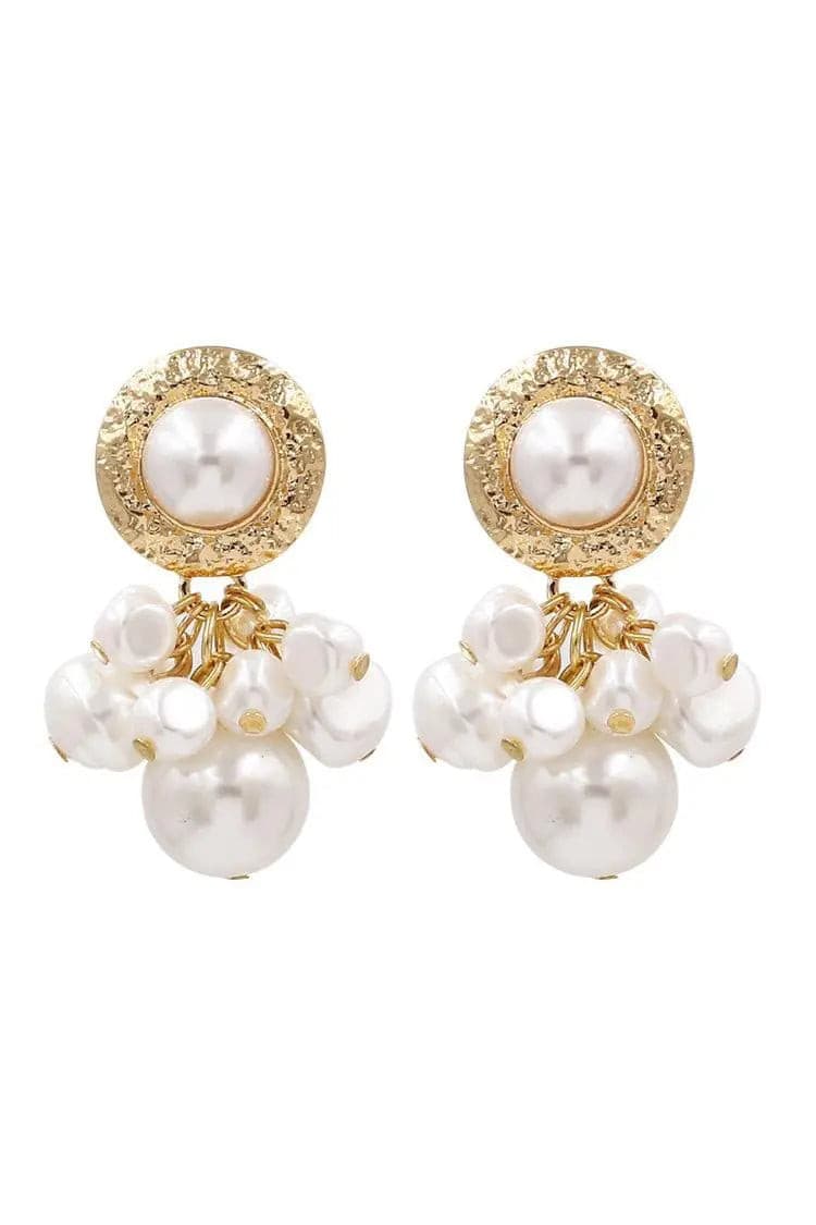 Elliana Pearl Detail Earrings