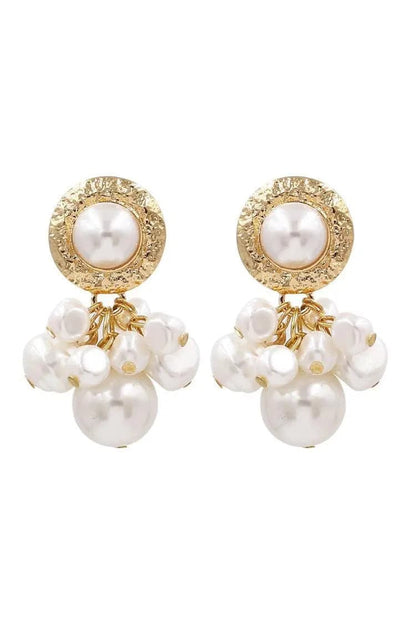 Elliana Pearl Detail Earrings