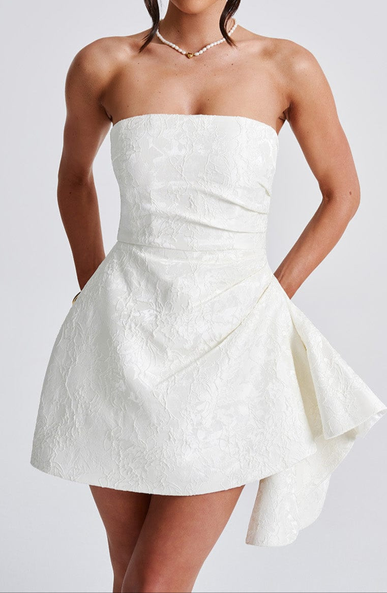 Arianna Playsuit - Ivory