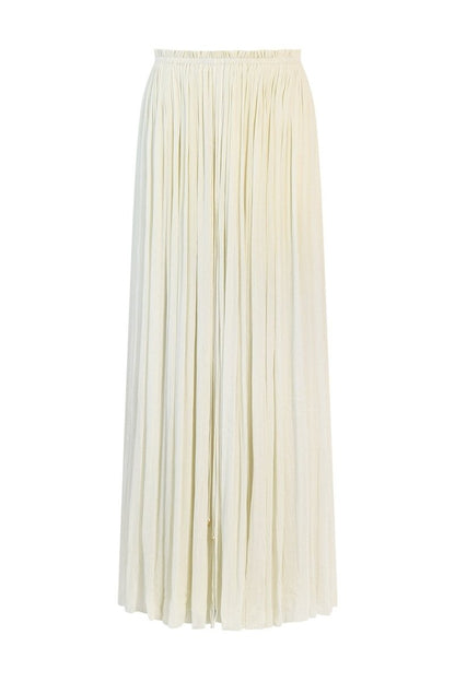 Elva Tulle Pleated Skirt Set