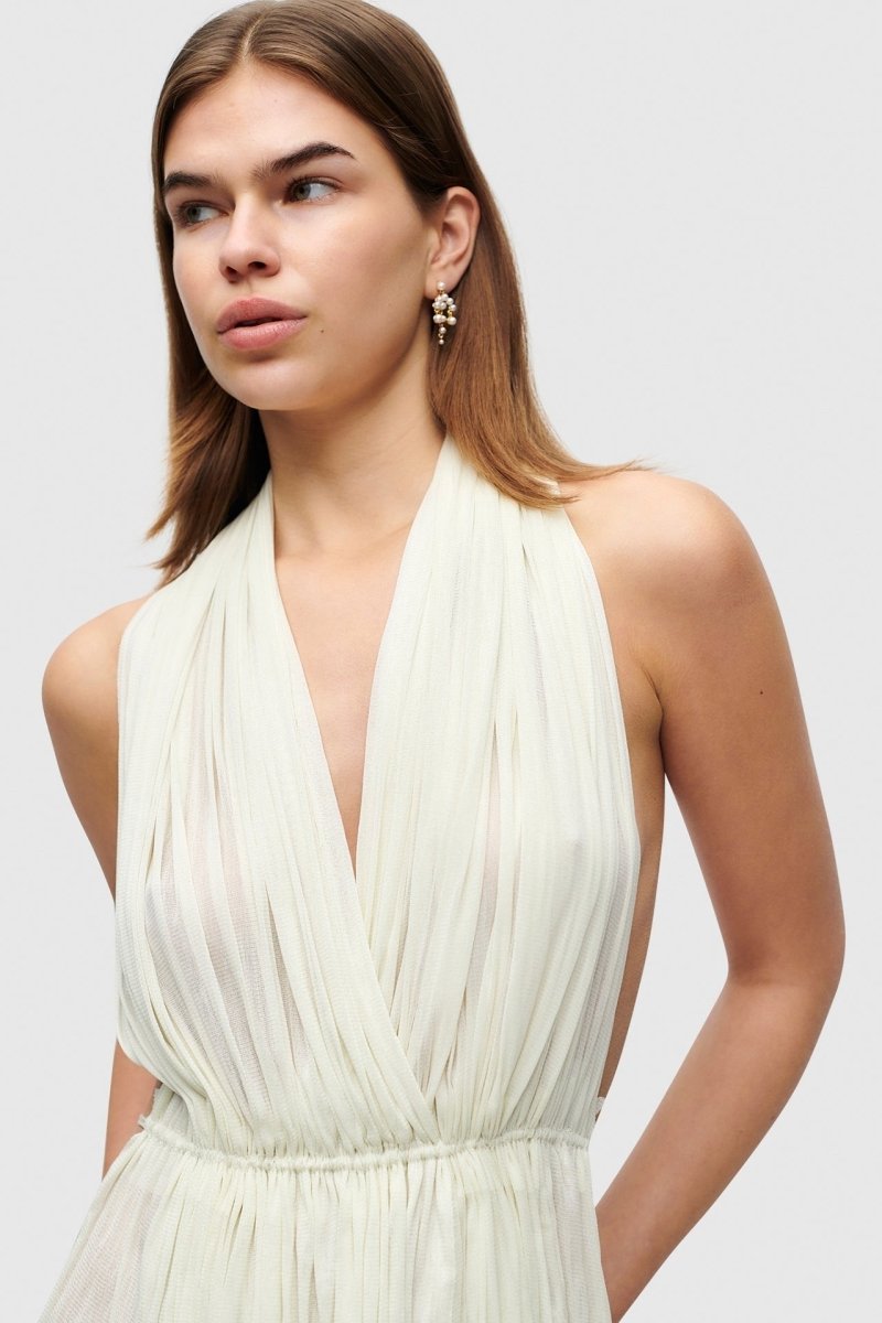 Elva Tulle Pleated Skirt Set