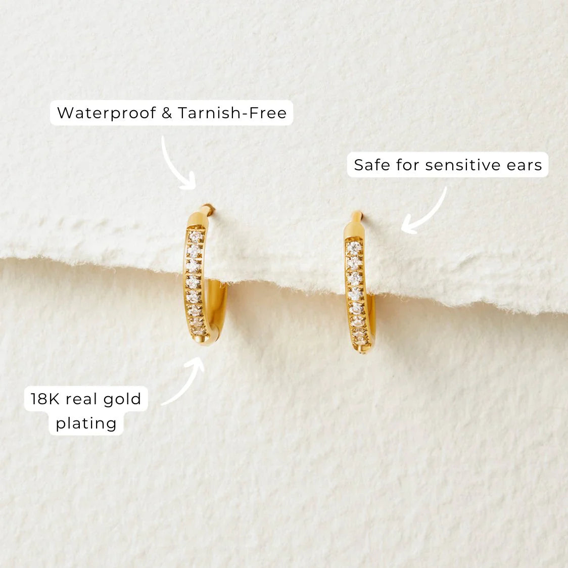 Elizabeth Hoop Earrings
