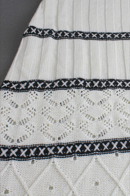 Knit Spaghetti Strap High Slit Maxi Dress