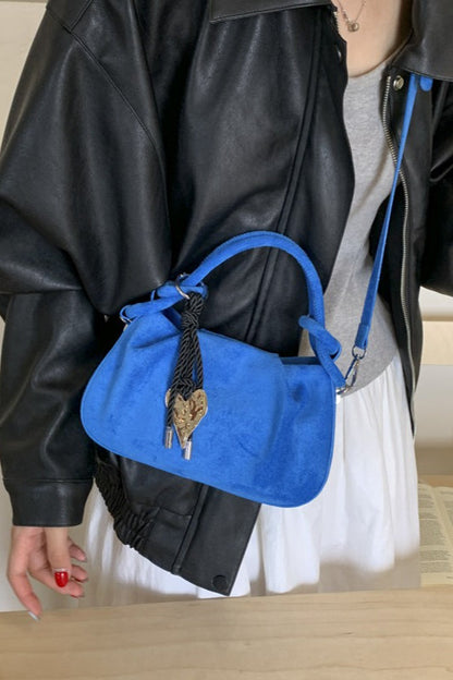 Pleated Cloud Charm Vintage Elegant Crossbody Bag