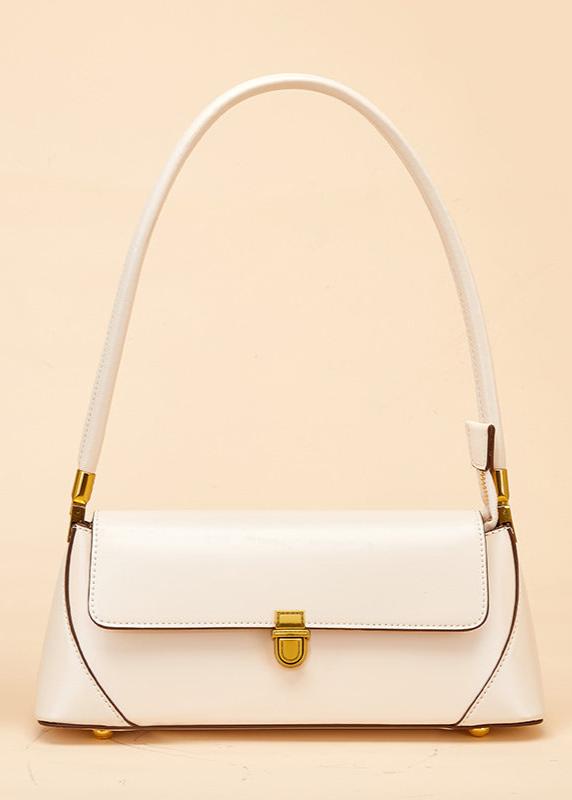 French-Elegance Leather Shoulder Bag