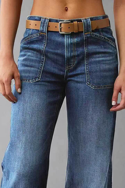 High Waist Vintage Straight Jean