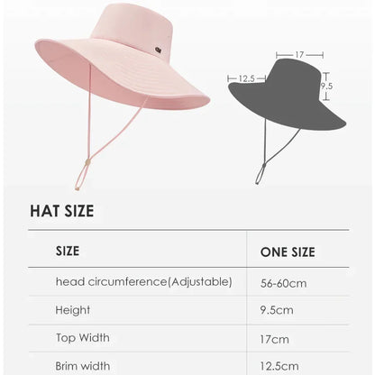 Casual Bucket Hat for Summer Outdoors