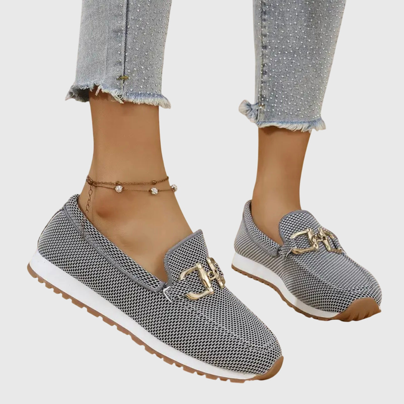 AmyVictoria | Chic Loafer Sneakers