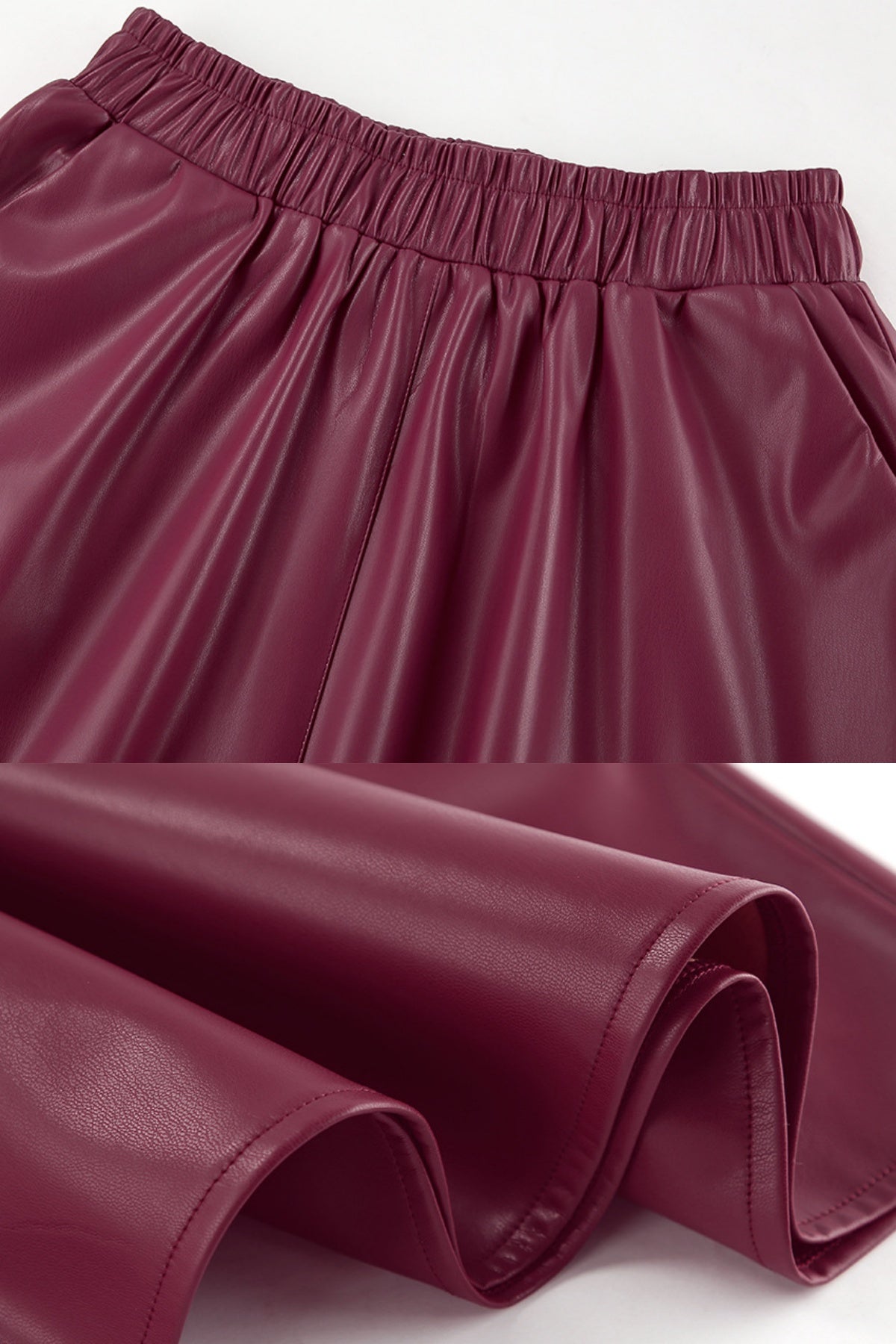 Felice Pu Midi Skirt