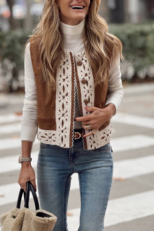 Chaleco Bordado Morgan