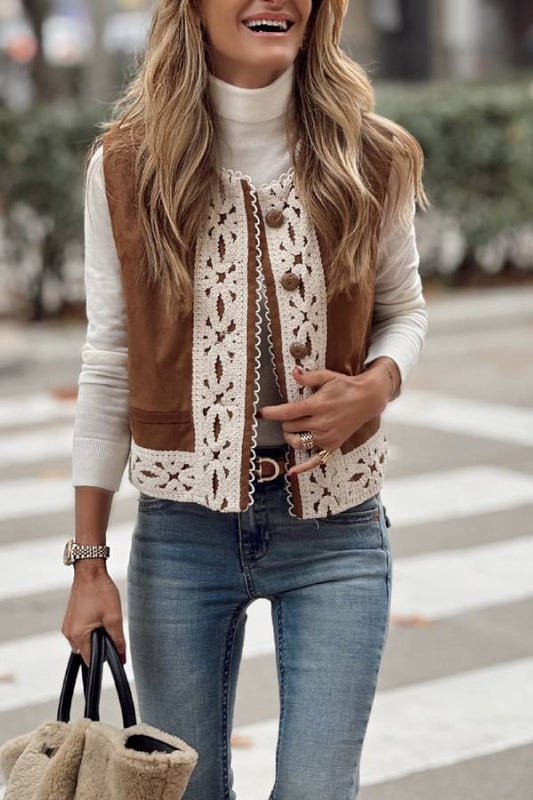 Chaleco Bordado Morgan