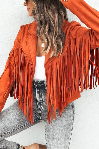 Tassel Tango Cropped Jacket