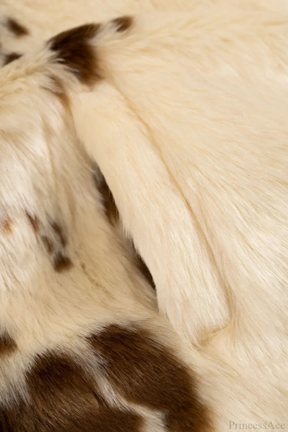 Faux Fur Leopard Print Fuzzy Warm Coat