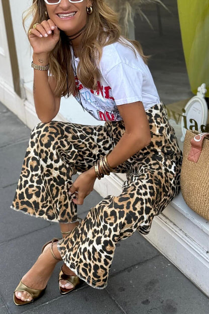 PATRIC LEOPARD PANTS