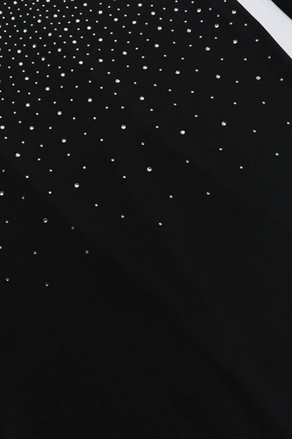 Cami Rhinestone Sleeve Bodycon Party Dress