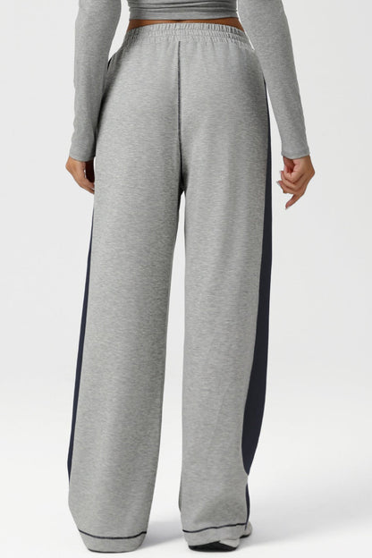 Color Block Yoga Knit Pants