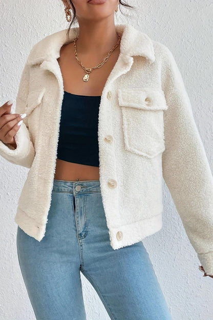 Off-White Short Sherpa Jacket