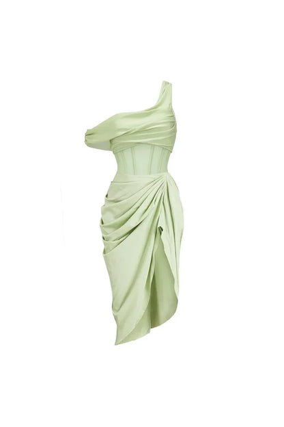 Apple Green Vintage Style Swimsuit Set