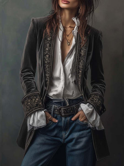 Florence | Velvet Jacket