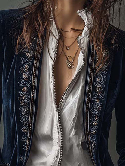 Florence | Velvet Jacket