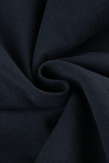 Studded Split Low Waist Wide Leg Cargo Pant