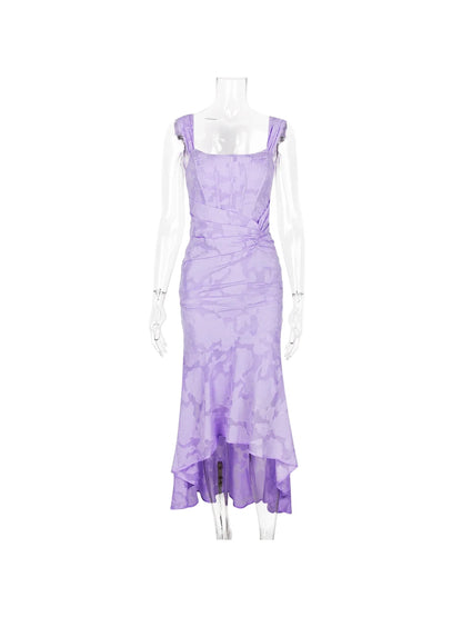 Bardot Off Shoulder Mermaid Maxi Dress