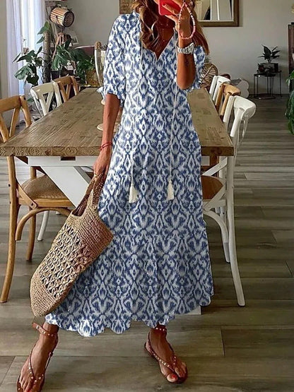 Elowen | Boho Maxi Dress